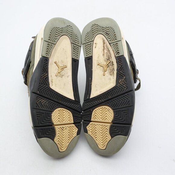Nike Air Jordan 4 SE Retro Craft Olive Green Youth 4.5 Women’s 6 FB9928-200 - Picture 9 of 10